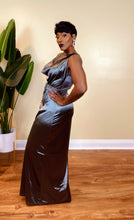 Load image into Gallery viewer, LUXURY COWL NECK JUMPSUIT (SMOKE GRAY)