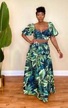 Load image into Gallery viewer, Tropical Palms Skirt Set