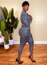 Load image into Gallery viewer, MIRROR BALL BLAZER SET (PLUS)