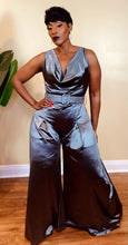 Load image into Gallery viewer, LUXURY COWL NECK JUMPSUIT (SMOKE GRAY)