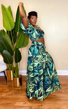 Load image into Gallery viewer, Tropical Palms Skirt Set