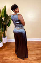 Load image into Gallery viewer, LUXURY COWL NECK JUMPSUIT (SMOKE GRAY)