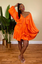 Load image into Gallery viewer, EFFORTLESS CHIC DRESS (ORANGE)
