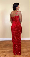 Load image into Gallery viewer, HOLIDAY CHIC RED DRESS
