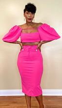 Load image into Gallery viewer, CROSS SKIRT SET (PINK)
