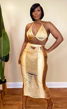 Load image into Gallery viewer, SUNKISSED SKIRT SET (GOLD)
