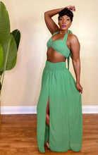 Load image into Gallery viewer, SUNSET BABE SKIRT SET (GREEN)
