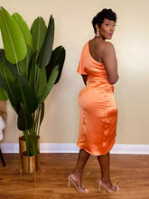 Load image into Gallery viewer, HOLIDAY STRUT DRESS (ORANGE)
