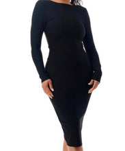 Load image into Gallery viewer, ALL FOR LOVE BANDAGE DRESS (BLACK )
