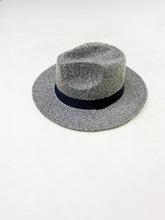 Load image into Gallery viewer, Heather Gray Fedora
