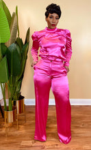 Load image into Gallery viewer, HIGH PROFILE PANTS SET (MAGENTA)
