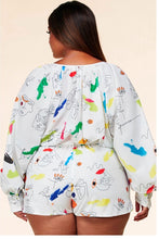 Load image into Gallery viewer, Picasso Romper (Plus)
