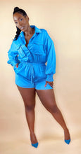 Load image into Gallery viewer, KELSEY ROMPER (BLUE)
