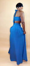 Load image into Gallery viewer, Indigo Blue Skirt Set

