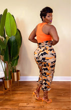 Load image into Gallery viewer, Command Attention Camo Pants (Orange)
