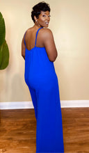 Load image into Gallery viewer, FLOW WITH ME JUMPSUIT (ROYAL BLUE)

