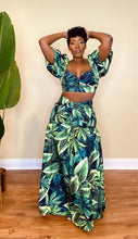 Load image into Gallery viewer, Tropical Palms Skirt Set
