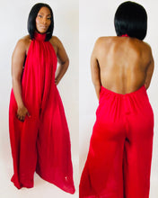 Load image into Gallery viewer, Chiffon Jumpsuit (Wine)
