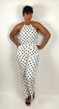 Load image into Gallery viewer, Connect The Dots Jumpsuit (White)
