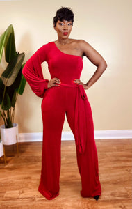 MELODY JUMPSUIT (RED)