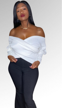 Load image into Gallery viewer, Ivory Wrap Sweater
